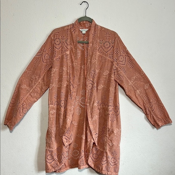 Sundance Moonlight Terracotta Eyelet Jacket - Picture 3 of 13